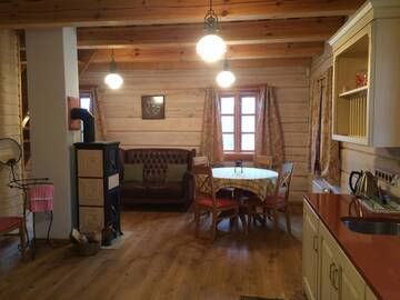 Фото номера Дом с 2 спальнями Дома для отпуска Baublys Lake Lodge г. Viktarinas 18