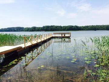 Фото номера Дом с 2 спальнями Дома для отпуска Baublys Lake Lodge г. Viktarinas 38